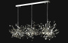 Подвесной светильник Crystal Lux GARDEN SP3х3 L1200 CHROME — купить в Bronko‑Decor
