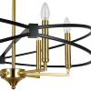 Люстра на штанге Indigo Trionfo 10020/6R Black V000487 — купить в Bronko‑Decor