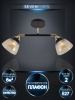 Спот Seven Fires Kelemen SF3379/2C-BK-FGD-AM — купить в Bronko‑Decor