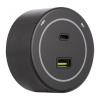 Трековая розетка Arte Milano Am-track-sockets-39 399732TS/USB-Type-C Black — купить в Bronko‑Decor