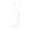 Подвесной светильник TK Lighting 6174 Tercino Blue — купить в Bronko‑Decor