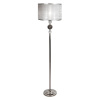 Торшер iLamp Chelsea F2400-1 Nickel — купить в Bronko‑Decor