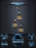 Подвесной светильник Seven Fires Avan SF4041/3P-BK-AM — купить в Bronko‑Decor