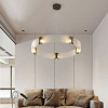 Подвесной светильник Delight Parallel Ring 8028P/D800 black/white — купить в Bronko‑Decor