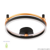 Потолочный светильник Crystal Lux FERNANDO PL48W LED BLACK/GOLD — купить в Bronko‑Decor