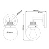 Бра Hinkley Poppy QN-POPPY1-HB-BATH — купить в Bronko‑Decor