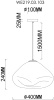 Подвесной светильник Wertmark Isola WE219.03.103 — купить в Bronko‑Decor