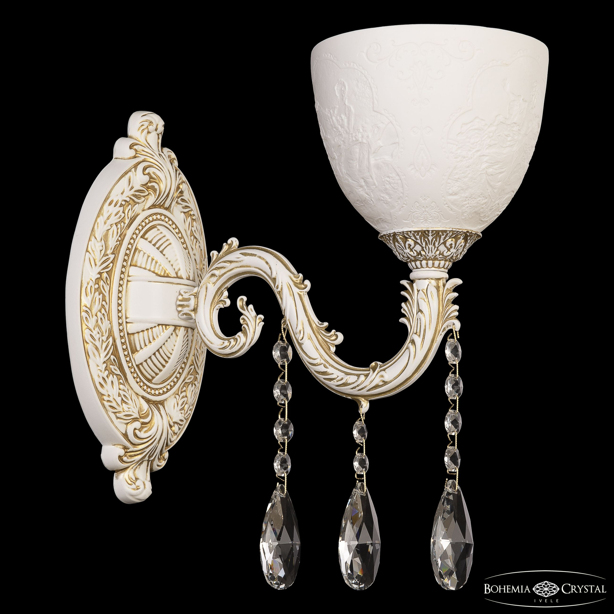 Бра Bohemia Ivele Crystal AL7901B10/1/175 A WMG P1 U Pair — купить в Bronko‑Decor