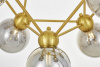 Подвесная люстра Lumina Deco Zodiak LDP 160N-12 MD+GY — купить в Bronko‑Decor