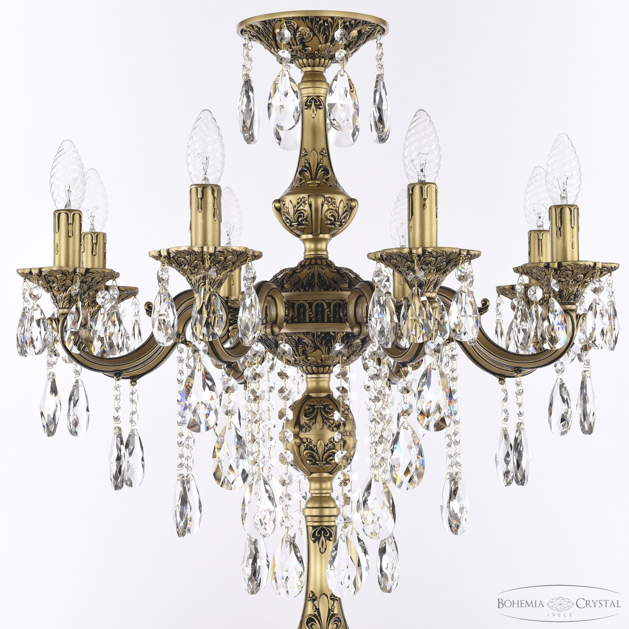 Торшер Bohemia Ivele Crystal AL78101T/8/175 B AGB — купить в Bronko‑Decor