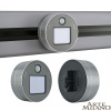 Трековая подсветка Arte Milano Am-track-sockets 380011TLS/LWS Grey — купить в Bronko‑Decor