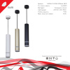 Подвесной светильник Reluce 16005-0.9-001LD 300mm GU10 GD — купить в Bronko‑Decor