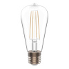 Лампа светодиодная филаментная Gauss E27 4,5W 2700К прозрачная 1121215 — купить в Bronko‑Decor