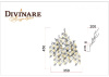 Настенный светильник Divinare Salice 3136/01 AP-3 — купить в Bronko‑Decor