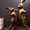 Статуэтка Танцующие кролики Garda Decor D1831 — купить в Bronko‑Decor