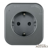 Трековая розетка Arte Milano Am-track-sockets 380022TS/ES Grey — купить в Bronko‑Decor