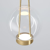 Подвесной светильник Eurosvet Frasco 50267/1 LED латунь a069344 — купить в Bronko‑Decor