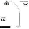 Торшер Moderli Arco V10994-F — купить в Bronko‑Decor