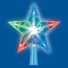 Украшение звезда Uniel ULD-H1516-010/DTA MULTI STAR UL-00005491 — купить в Bronko‑Decor