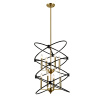 Люстра на штанге Indigo Trionfo 10020/8R Black V000486 — купить в Bronko‑Decor