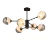 Потолочная люстра Seven Fires Dajn SF3322/6C-AB-BK — купить в Bronko‑Decor