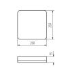 Потолочный светильник Kanlux Iper 37304 — купить в Bronko‑Decor