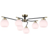 Потолочная люстра Illumico IL0638-6CSQ-24 AB BK LIBRA — купить в Bronko‑Decor