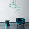 Подвесная люстра Loft IT Bolle 2027-S3 Blue — купить в Bronko‑Decor
