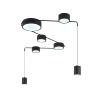 Потолочный светильник Indigo Modulo 14028/7С Black V000160L — купить в Bronko‑Decor
