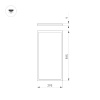 Светодиодная панель Arlight DL-INTENSO-S300x600-28W Warm3000 (WH, 120 deg, CRI90, 230V) 043554 — купить в Bronko‑Decor