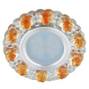 Встраиваемый светильник Fametto Luciole DLS-L129 GU5.3 Chrome/Gold — купить в Bronko‑Decor
