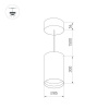 Корпус подвесного светильника Arlight SP-Polo-Hang-Long300-R85 024237(1) — купить в Bronko‑Decor
