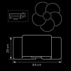 Потолочная люстра Lightstar Simple Light 811 811050 — купить в Bronko‑Decor