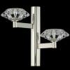 Бра Crystal Lux Rebeca AP2 Nickel — купить в Bronko‑Decor