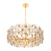 Подвесная люстра Crystal Lux CRYSTAL SP12 GOLD — купить в Bronko‑Decor