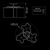 Потолочная люстра Lightstar Nubi 802030 — купить в Bronko‑Decor