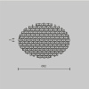 Антибликовый фильтр Maytoni Dip HoneyComb001-D32 — купить в Bronko‑Decor