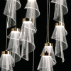 Каскадная люстра De Markt Конти 488013110 — купить в Bronko‑Decor