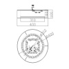 Потолочный светильник Freya Zoticus FR6005CL-L36G — купить в Bronko‑Decor