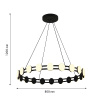 Подвесная люстра F-Promo Moti 4601-8P — купить в Bronko‑Decor