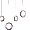 Подвесной светильник Lumien Hall Livin LH8028/5P-BK-PBK-SGD — купить в Bronko‑Decor