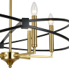 Люстра на штанге Indigo Trionfo 10020/6R Black V000487 — купить в Bronko‑Decor