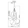 Подвесная люстра Hinkley Skye QN-SKYE-6P — купить в Bronko‑Decor