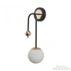 Бра Arte Milano Neapolis 274307/1B BK/GD — купить в Bronko‑Decor