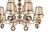 Подвесная люстра iLamp Brooklyn P2401-8+4 Nickel — купить в Bronko‑Decor