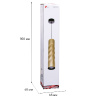 Подвесной светильник Reluce 16006-0.9-001LD 300mm GU10 GD — купить в Bronko‑Decor