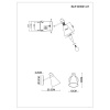 Бра Evoluce Biane SLE103501-01 — купить в Bronko‑Decor