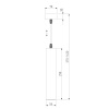 Подвесной светильник Elektrostandard Single 4690389178818 50161/1 LED a057418 — купить в Bronko‑Decor