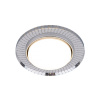 Встраиваемый светильник Elektrostandard 3033 GX53 CL/SL прозрачный/серебро 4690389142413 — купить в Bronko‑Decor