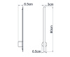 Настенный светильник Italline IT08-8020 black — купить в Bronko‑Decor